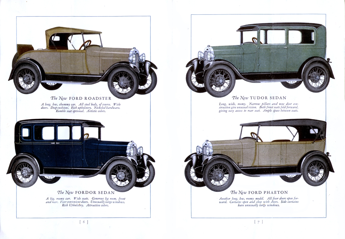 1928 Ford Brochure Page 3